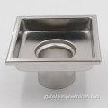 Corner Shower Drain Stainless Steel Nickel Brushed Bathroom Floor Drain Factory